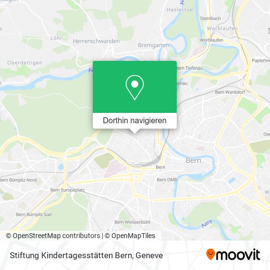 Stiftung Kindertagesstätten Bern Karte