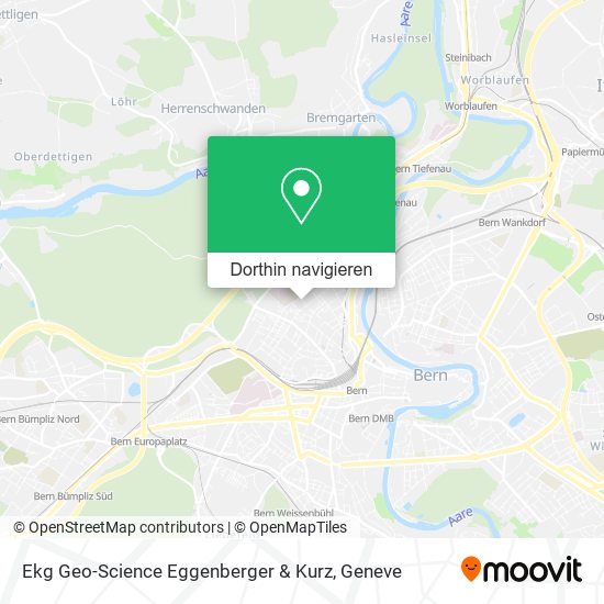 Ekg Geo-Science Eggenberger & Kurz Karte