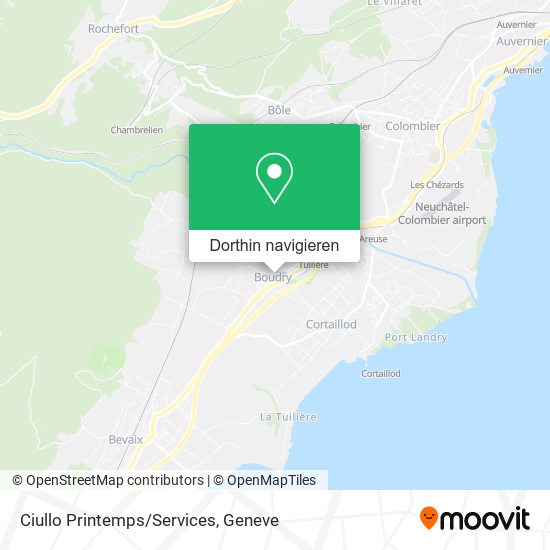 Ciullo Printemps/Services Karte