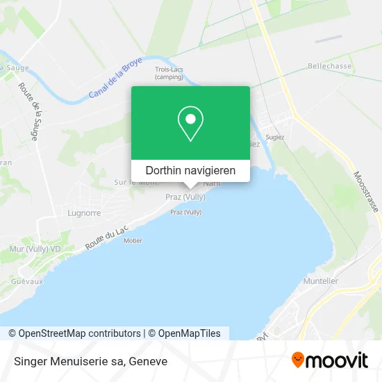 Singer Menuiserie sa Karte