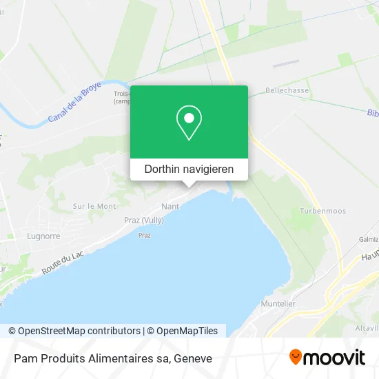 Pam Produits Alimentaires sa Karte