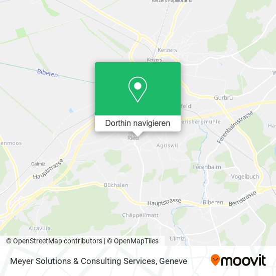Meyer Solutions & Consulting Services Karte