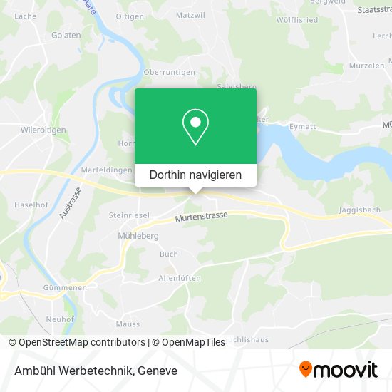 Ambühl Werbetechnik Karte