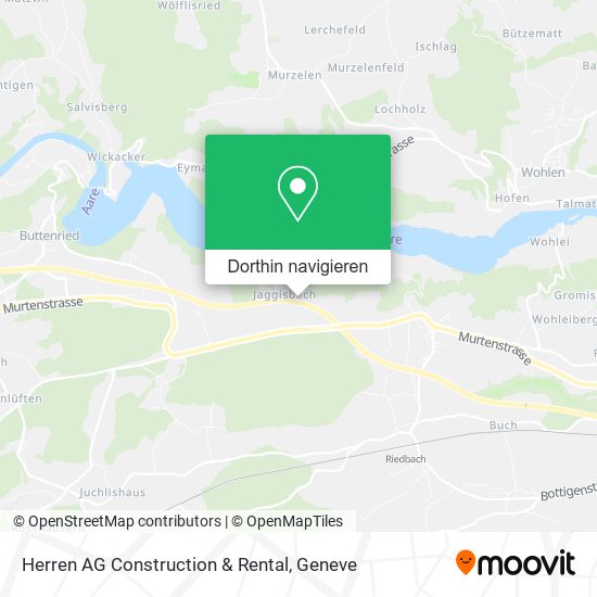 Herren AG Construction & Rental Karte