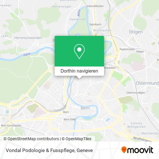 Vondal Podologie & Fusspflege Karte