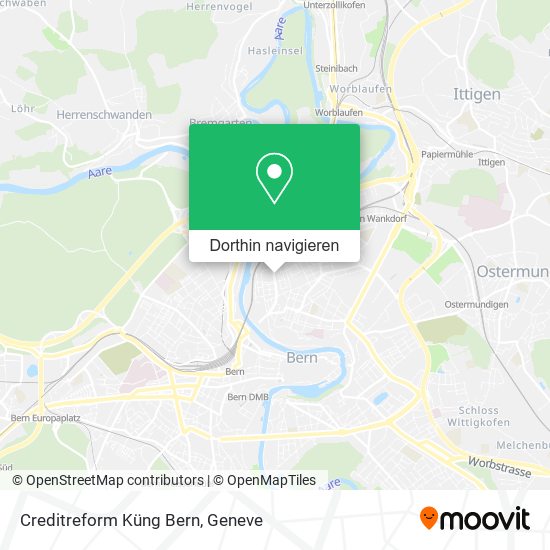 Creditreform Küng Bern Karte