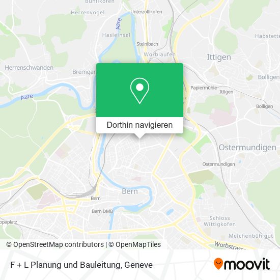 F + L Planung und Bauleitung Karte