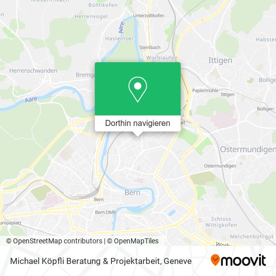 Michael Köpfli Beratung & Projektarbeit Karte