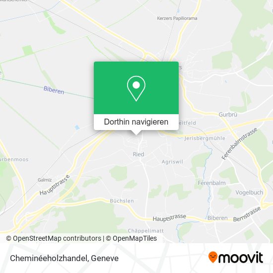 Cheminéeholzhandel Karte