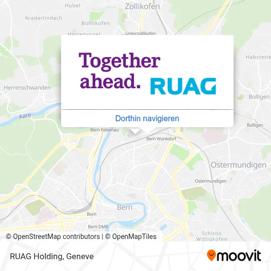 RUAG Holding Karte