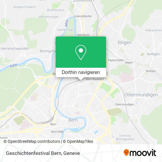 Geschichtenfestival Bern Karte