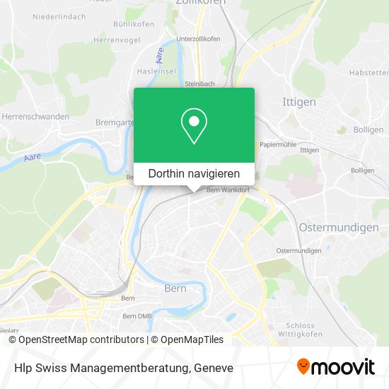 Hlp Swiss Managementberatung Karte