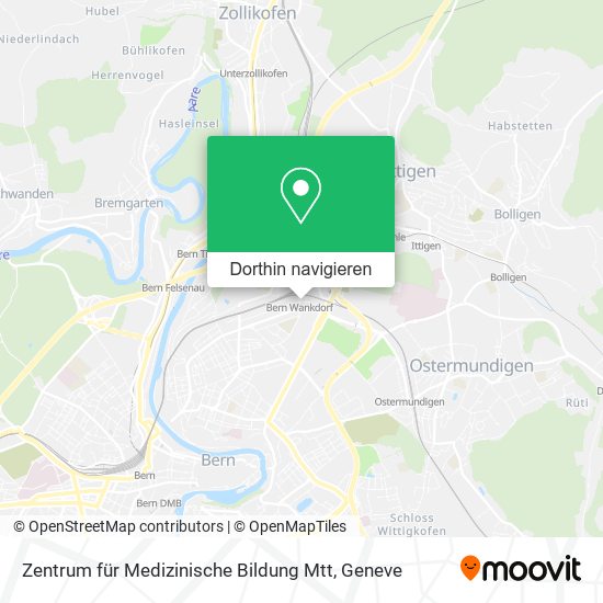 Zentrum für Medizinische Bildung Mtt Karte