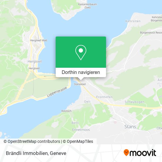 Brändli Immobilien Karte