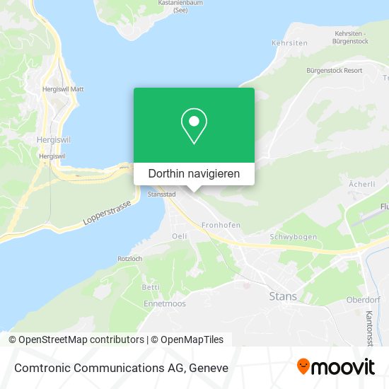 Comtronic Communications AG Karte