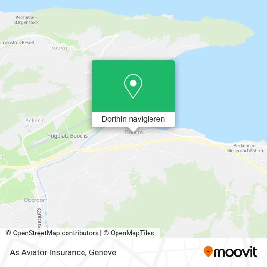 As Aviator Insurance Karte