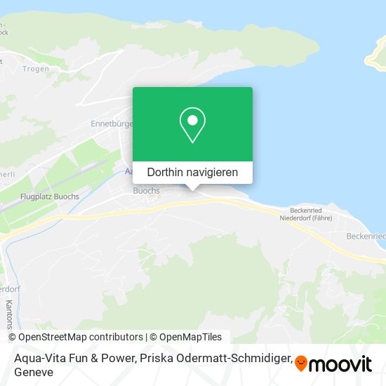 Aqua-Vita Fun & Power, Priska Odermatt-Schmidiger Karte