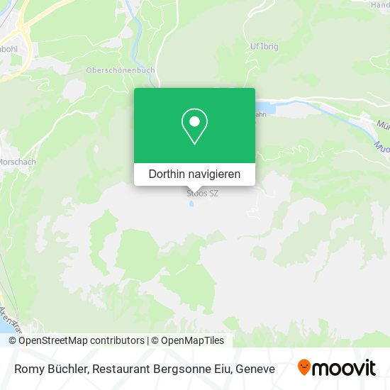 Romy Büchler, Restaurant Bergsonne Eiu Karte