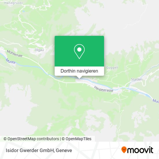 Isidor Gwerder GmbH Karte