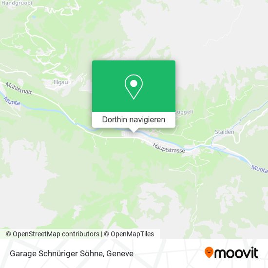 Garage Schnüriger Söhne Karte