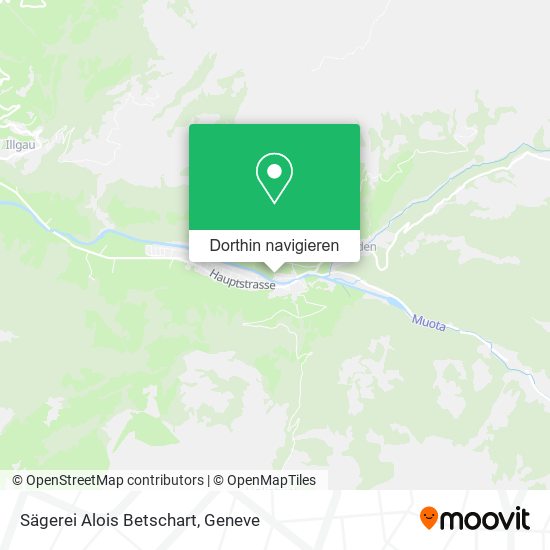 Sägerei Alois Betschart Karte