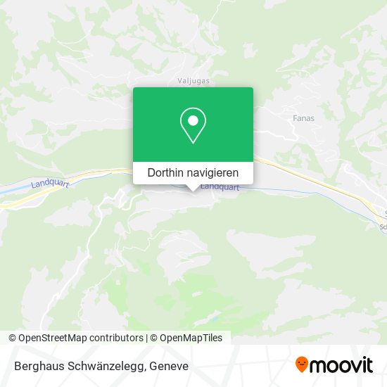 Berghaus Schwänzelegg Karte