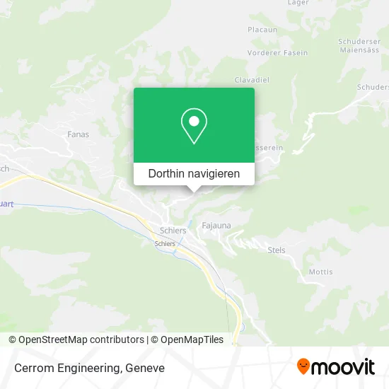 Cerrom Engineering Karte