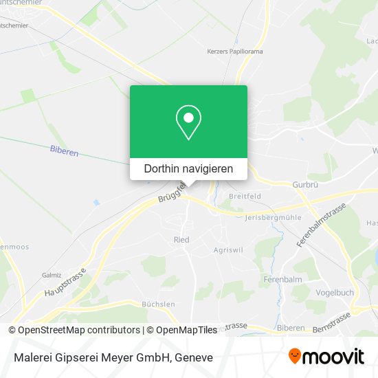 Malerei Gipserei Meyer GmbH Karte