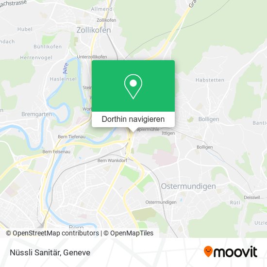 Nüssli Sanitär Karte