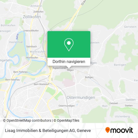 Lisag Immobilien & Beteiligungen AG Karte
