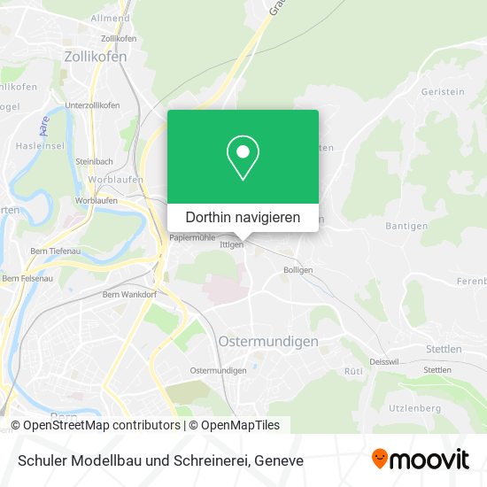 Schuler Modellbau und Schreinerei Karte