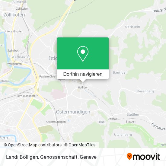 Landi Bolligen, Genossenschaft Karte