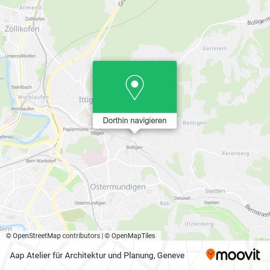 Aap Atelier für Architektur und Planung Karte