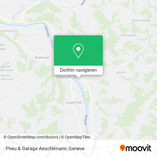 Pneu & Garage Aeschlimann Karte