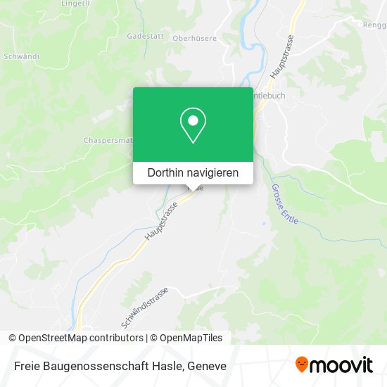Freie Baugenossenschaft Hasle Karte
