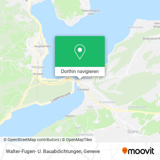 Walter-Fugen- U. Bauabdichtungen Karte