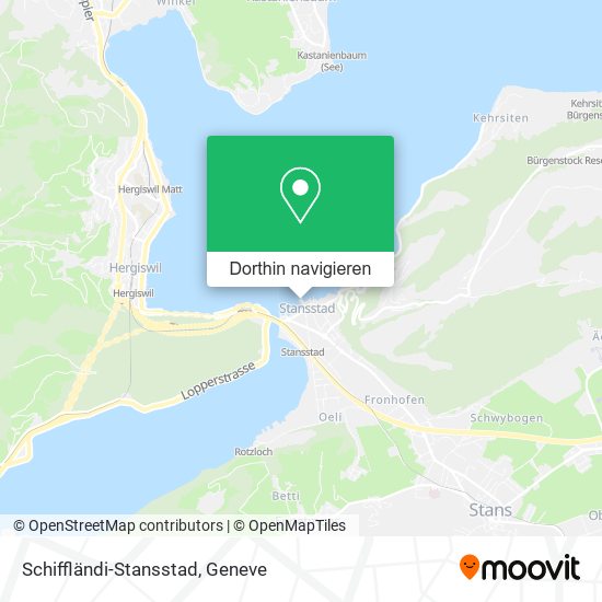Schiffländi-Stansstad Karte