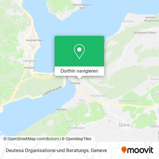 Deutesa Organisations-und Beratungs Karte