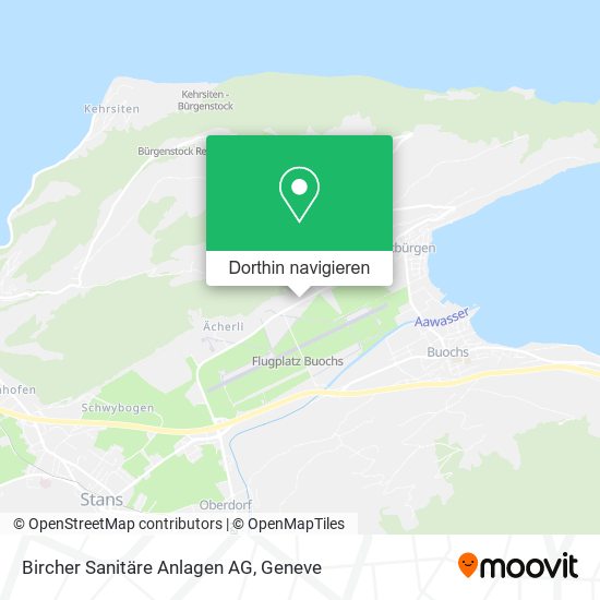Bircher Sanitäre Anlagen AG Karte