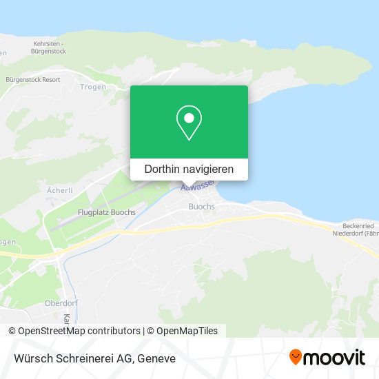 Würsch Schreinerei AG Karte