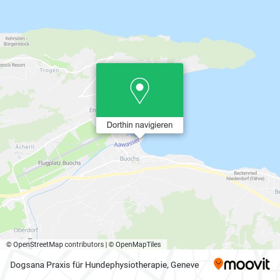 Dogsana Praxis für Hundephysiotherapie Karte