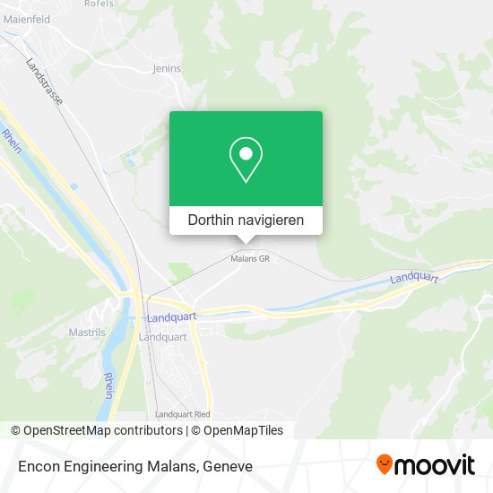 Encon Engineering Malans Karte