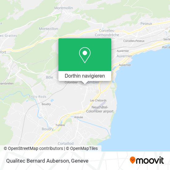 Qualitec Bernard Auberson Karte