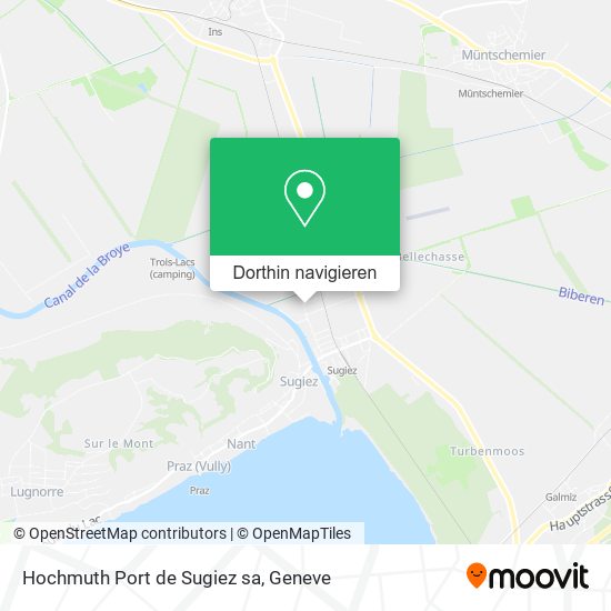 Hochmuth Port de Sugiez sa Karte