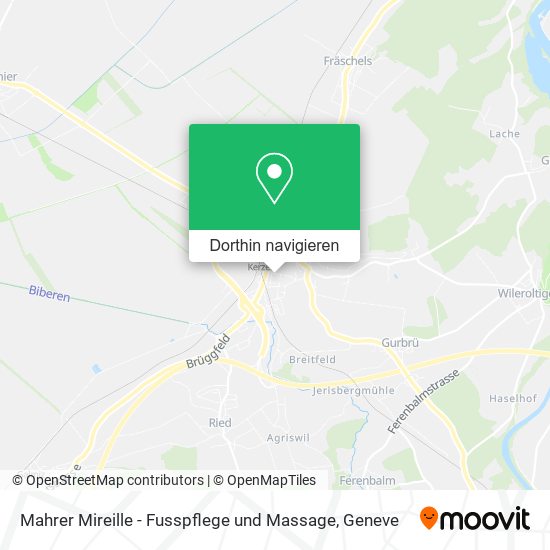 Mahrer Mireille - Fusspflege und Massage Karte
