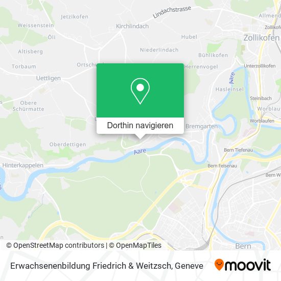 Erwachsenenbildung Friedrich & Weitzsch Karte