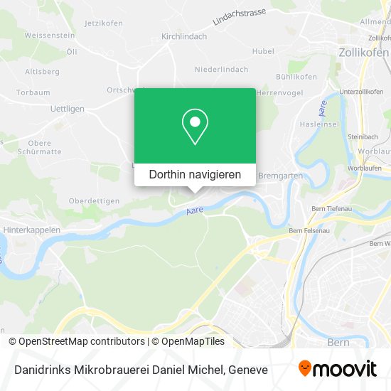 Danidrinks Mikrobrauerei Daniel Michel Karte