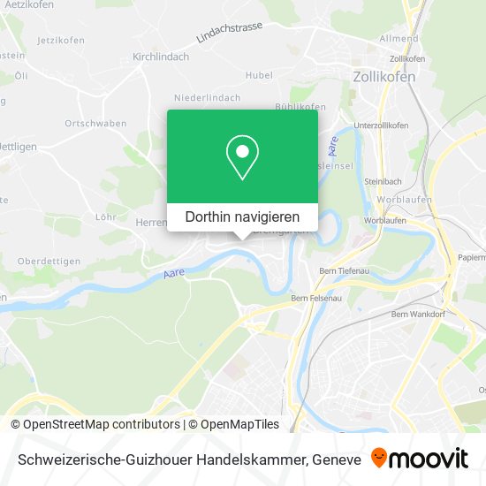 Schweizerische-Guizhouer Handelskammer Karte
