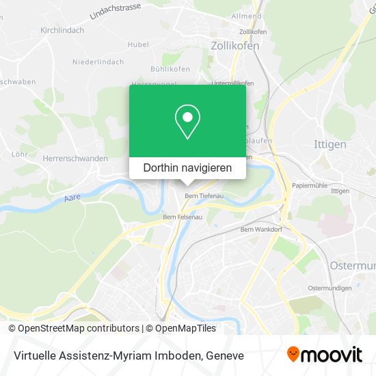 Virtuelle Assistenz-Myriam Imboden Karte