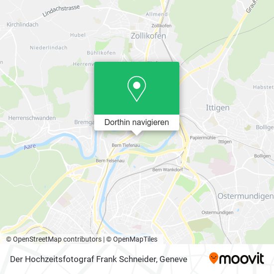 Der Hochzeitsfotograf Frank Schneider Karte